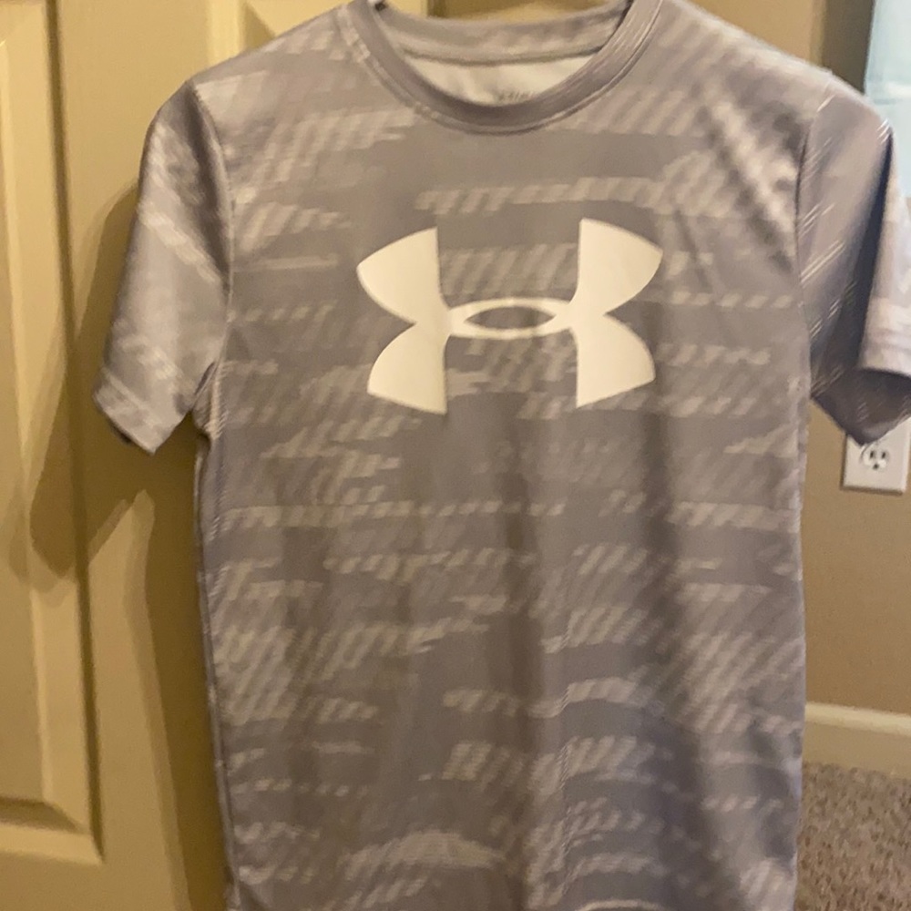 Grey Under Armour Tee